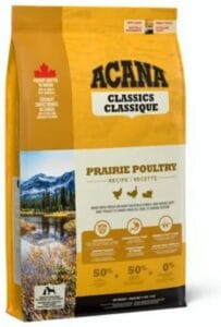 Acana Prairie Poultry chez Heidi