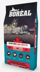 Boréal traditionnel pour chien au porc