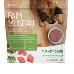 Faim Museau Simplement Dinde pour Chien, 2.72 kg