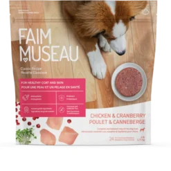 Faim Museau Poulet et Canneberges pour Chien, 2.72 kg