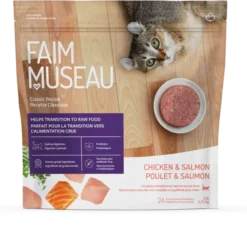 Faim Museau Poulet et Saumon pour Chat, 2.72 kg