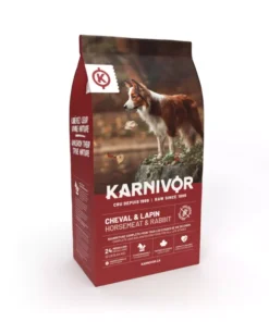 Karnivor Cheval et Lapin pour Chien, 5.44 kg