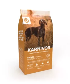 Karnivor Cheval avec Céréales pour Chien, 5.44 kg