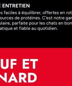 5 Étoiles, Entretien Bœuf et Canard pour Chat