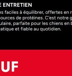 5 Étoiles, Entretien 100% Bœuf, 10lb