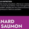 5 Étoiles Entretien Canard/Saumon, 10lb