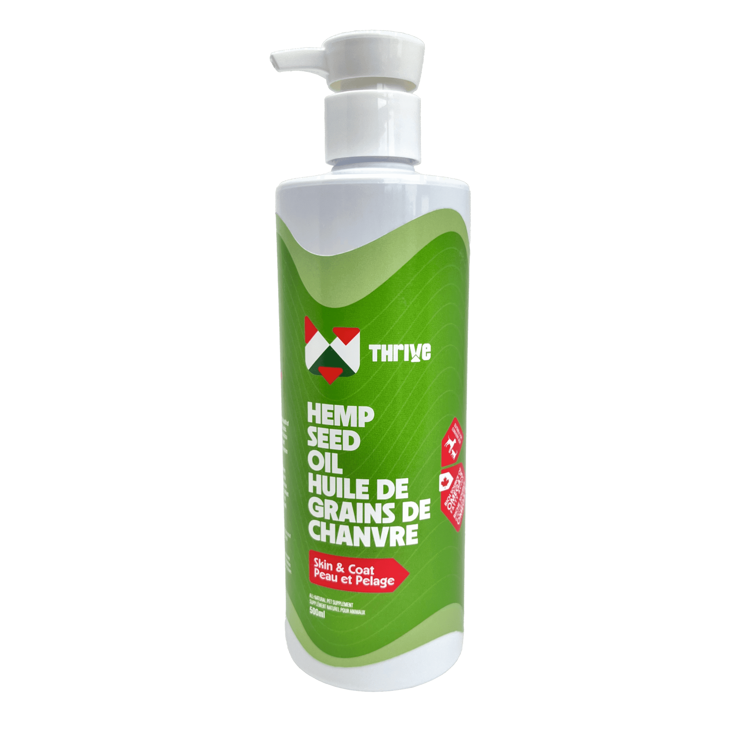 Thrive Huile de grains de Chanvre, 500 ml