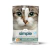 Intersand Simple Litière d'Argile pour Chat – Non parfumée, 14 kg