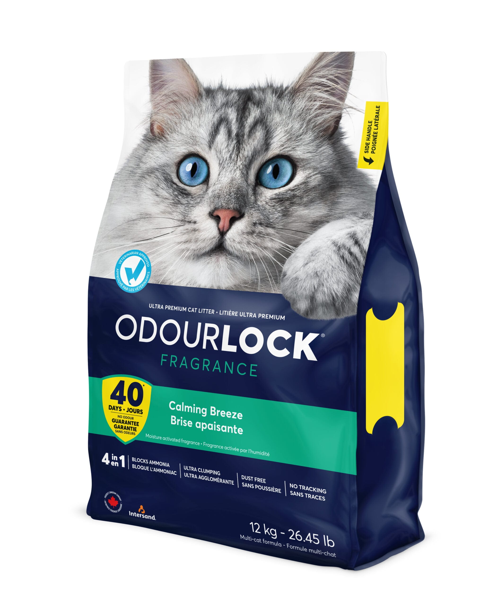 Intersand Odourlock Litière d'Argile pour Chat – Brise Apaisante – Image 2