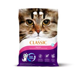 Intersand City-Classic Litière d'Argile pour Chat – Poudre de bébé, 14 kg