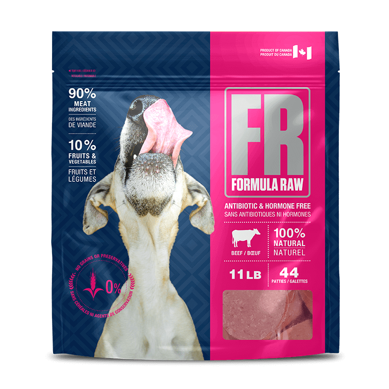 Formula Raw Repas de Bœuf pour Chien