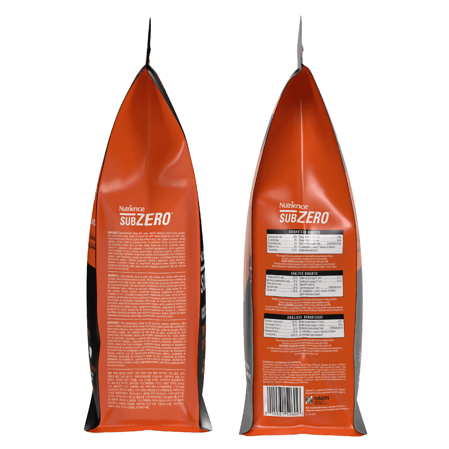 Nutrience SubZERO Ingrédients limités – Dinde et citrouilles pour Chat – Image 3