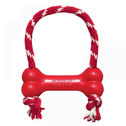 Alternative view of Kong Goodie bone avec corde pour Chien, Moyen