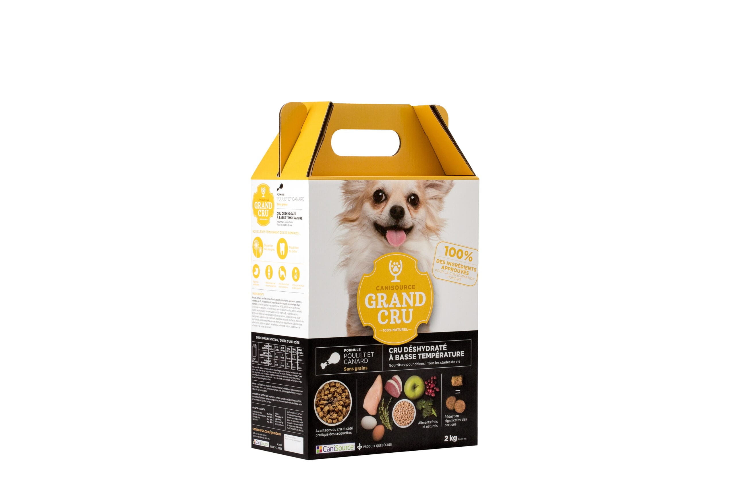 Canisource Grand Cru Poulet et Canard pour Chien