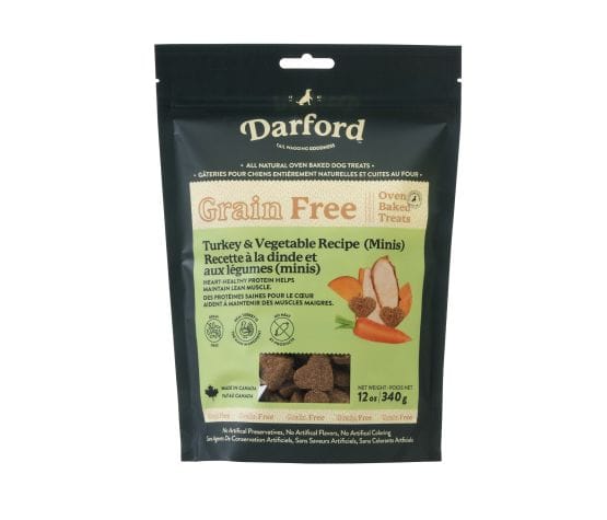 Darford Biscuits Mini à la Dinde pour Chien, 340 g