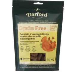 Darford Biscuits à la Citrouille et aux Légumes pour Chien, 340 g