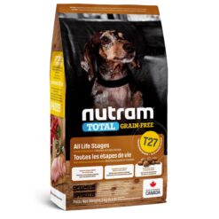 Nutram T27 Nourriture pour Chiens Miniature Sans Grains – Poulet et Dinde