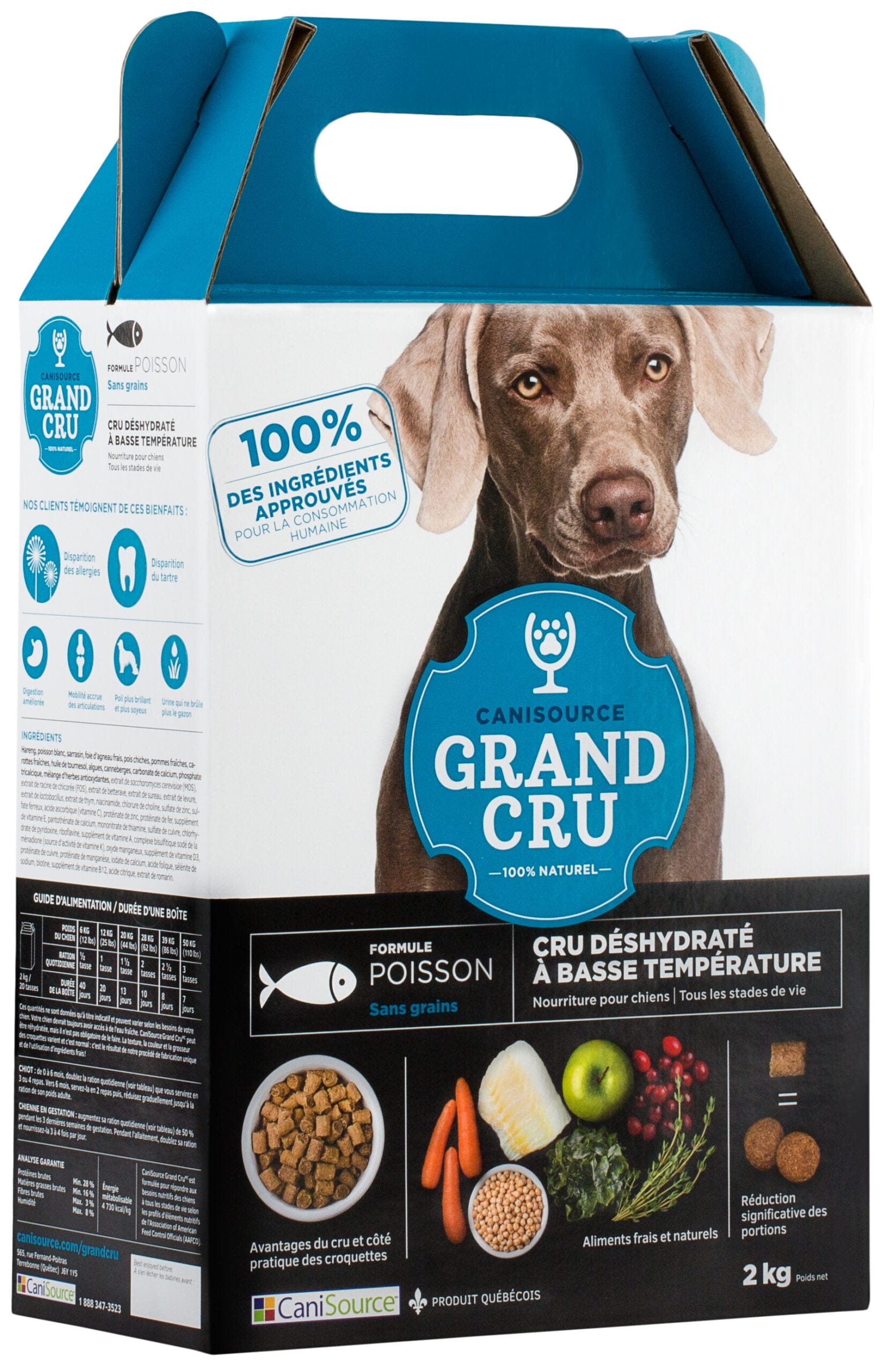 Canisource Grand Cru Poissons pour Chien