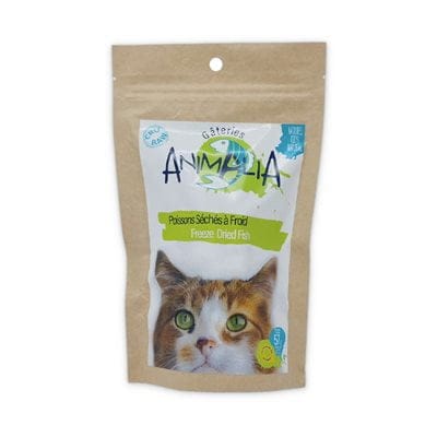 X - Animalia Gâteries de poisson séchées à froid, 57 g