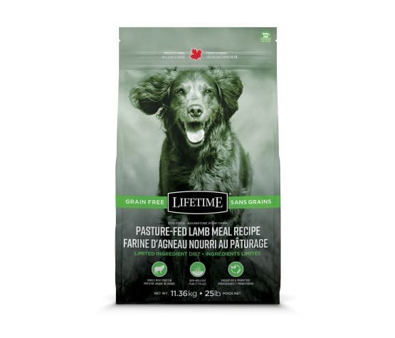 Lifetime Agneau Sans Grains pour Chien, 11.36 kg