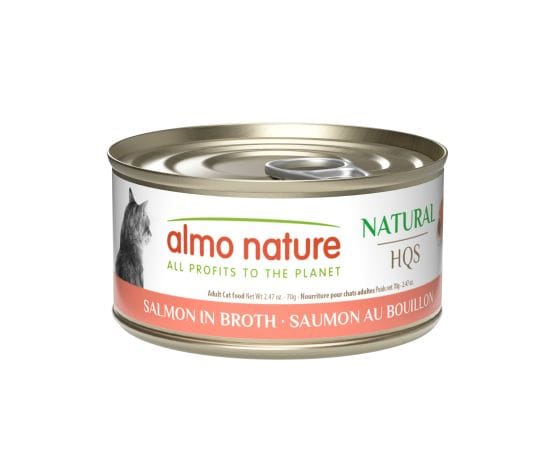 almo nature Saumon au naturel pour Chat, 70 g