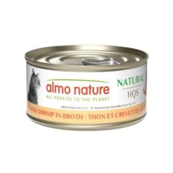 almo nature Thon et crevettes pour Chat, 70 g