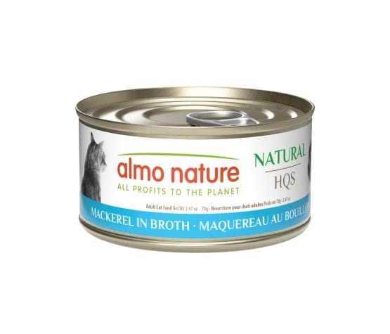 almo nature Maquereau au bouillon pour Chat, 70 g