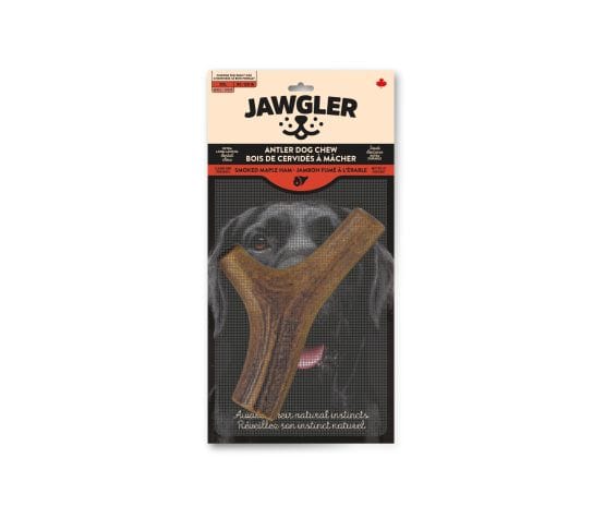 Jawgler Bois de Cervidés Complet pour Chien – Jambon fumé à l'érable – Image 4