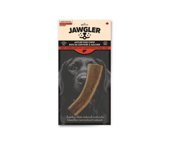 Jawgler Bois de Cervidés Coupé pour Chien – Jambon fumé à l'érable – Image 2