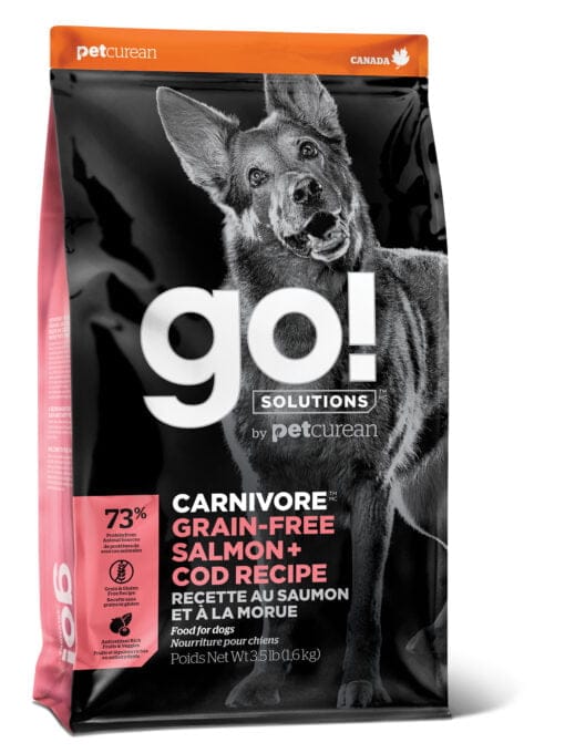 go! Solutions, Carnivore, Saumon et Morue