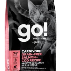 go! Solutions Carnivore Saumon et morue pour chat
