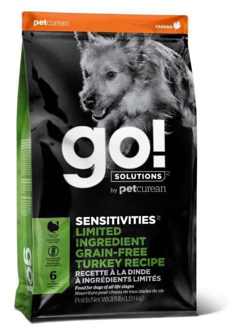 go! Natural, Sensitivities, Limité en Ingrédients à la Dinde