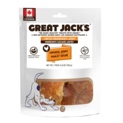 Great Jack's Poulet séché pour Chien, 153 g