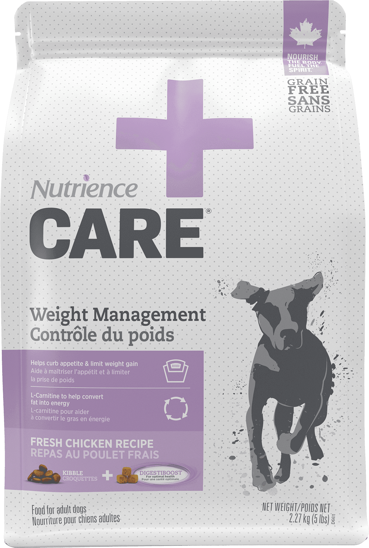 Nutrience CARE+ Nourriture sèche pour Chien – Contrôle du poids