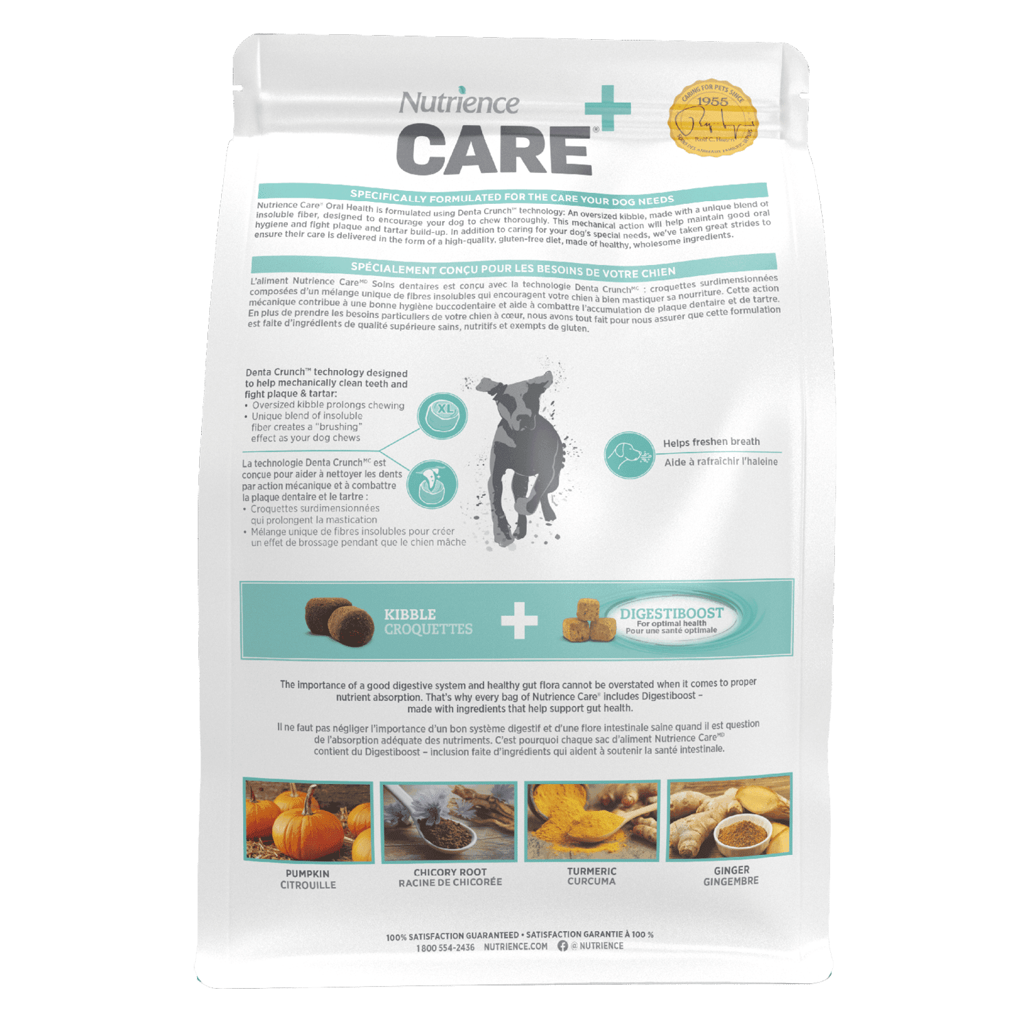 Nutrience CARE+ Nourriture sèche pour Chien – Soins dentaires – Image 2
