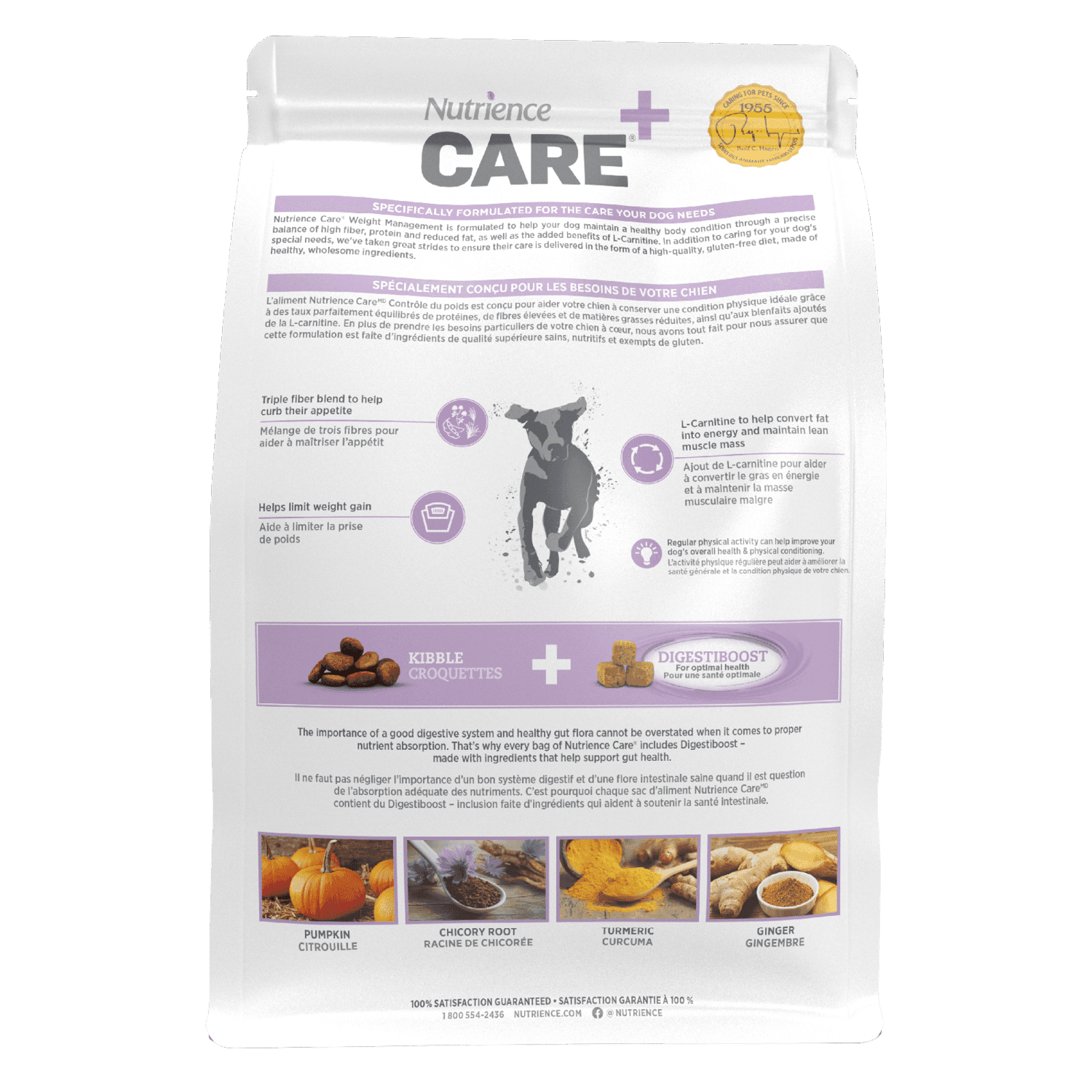 Nutrience CARE+ Nourriture sèche pour Chien – Contrôle du poids – Image 2