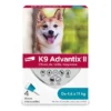 K9 advantix II pour Chien de 4.6 kg à 11 kg