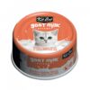 Kit Cat Poulet/Saumon avec lait de chèvre pour chat, 70 g