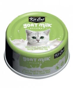 Kit Cat, Thon/Crevettes avec lait de chèvre, 70g