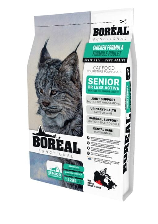 Boréal Functional, Chats Sénior ou Moins Actifs