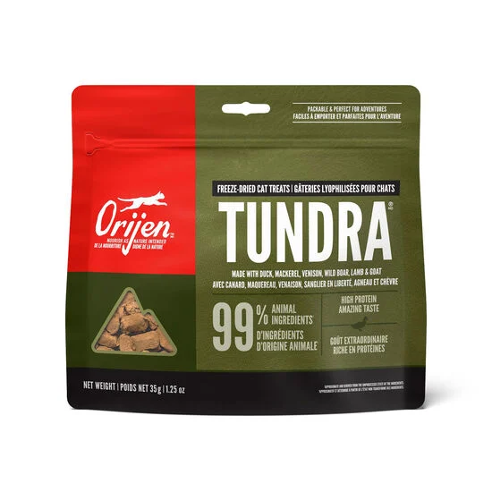 Orijen Gâteries pour Chat – Tundra, 35 g
