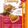 catit creamy saveurs assorties