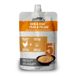 Purebites Sachet Peau et Pelage au Poulet pour Chat, 71 g