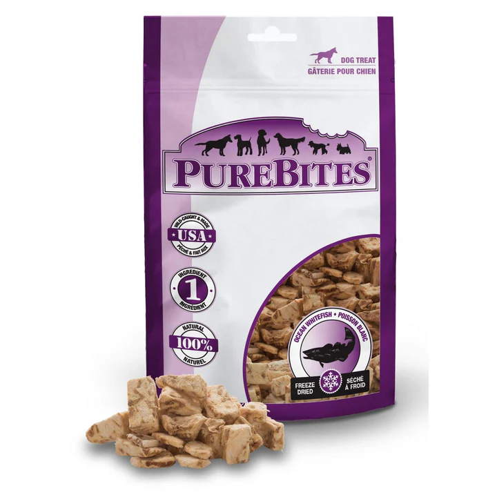 Purebites Poisson blanc séché à froid