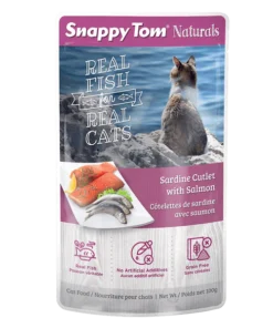 Snappy Tom, Sardines/Saumon, 100g