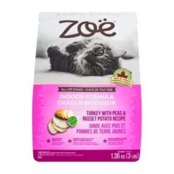 Zoë Nourriture chat d'Intérieur à la Dinde, 1.36 kg