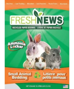 FRESHNEWS, Litières de papier Petits animaux, 10L