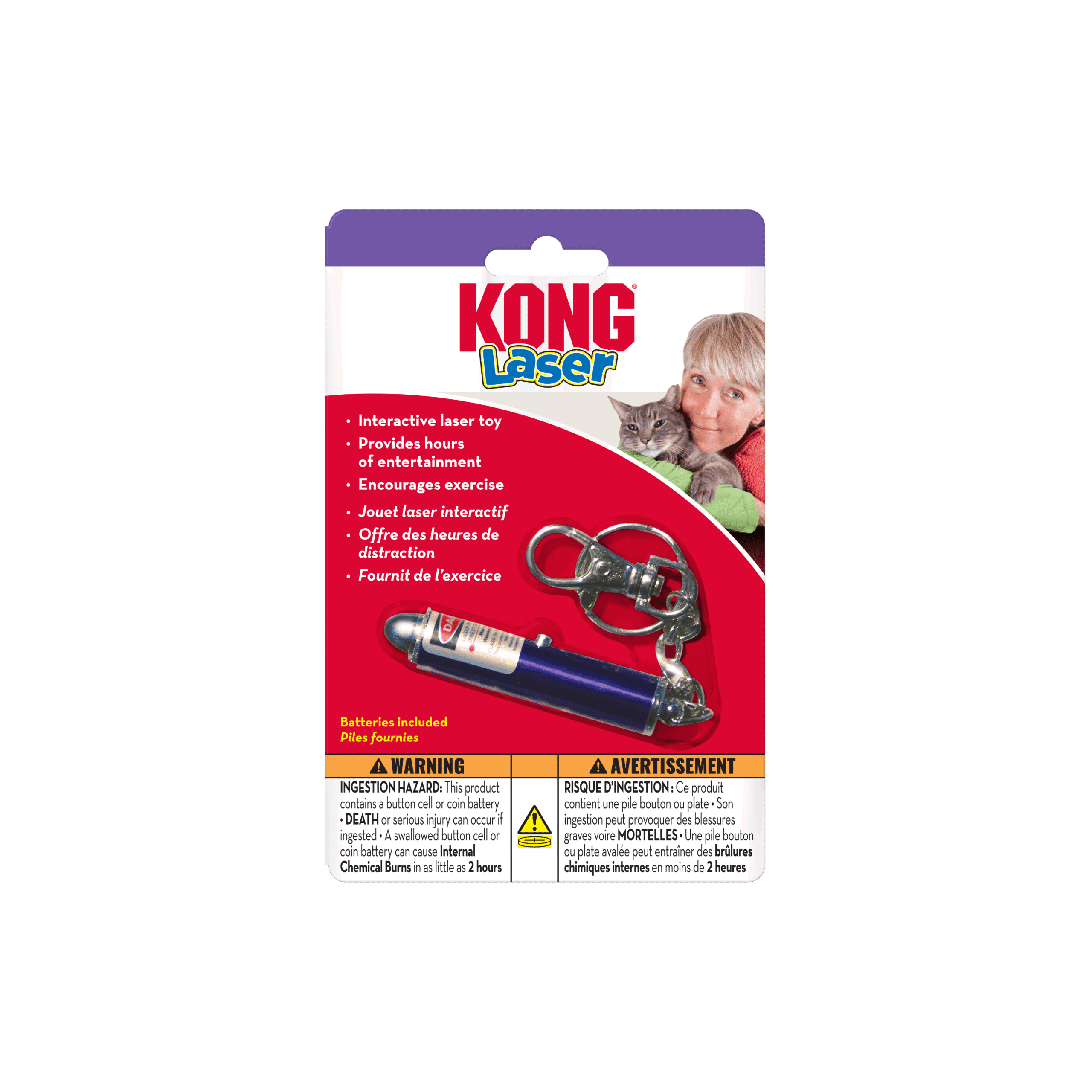 X – Kong Laser pour Chat