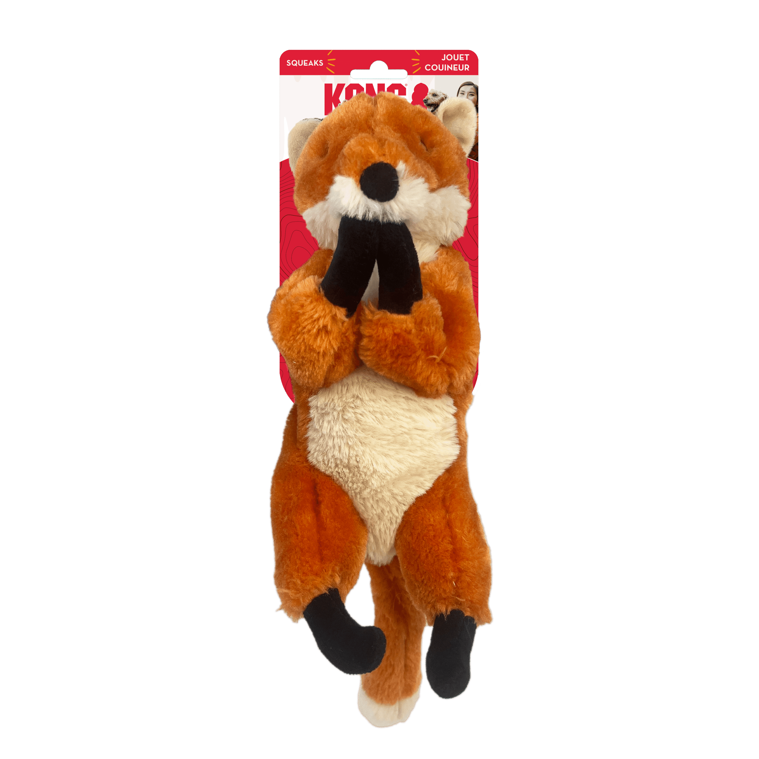 Kong Wild Renard avec moins de rembourrage