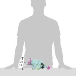 Alternative view of goDog  Jouet pour chien Dino le Triceratop